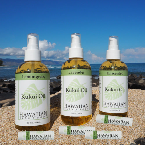 お好きなククイオイル & お好きなリップバームセット／ 4 x 8oz any kukui & 4 any LB