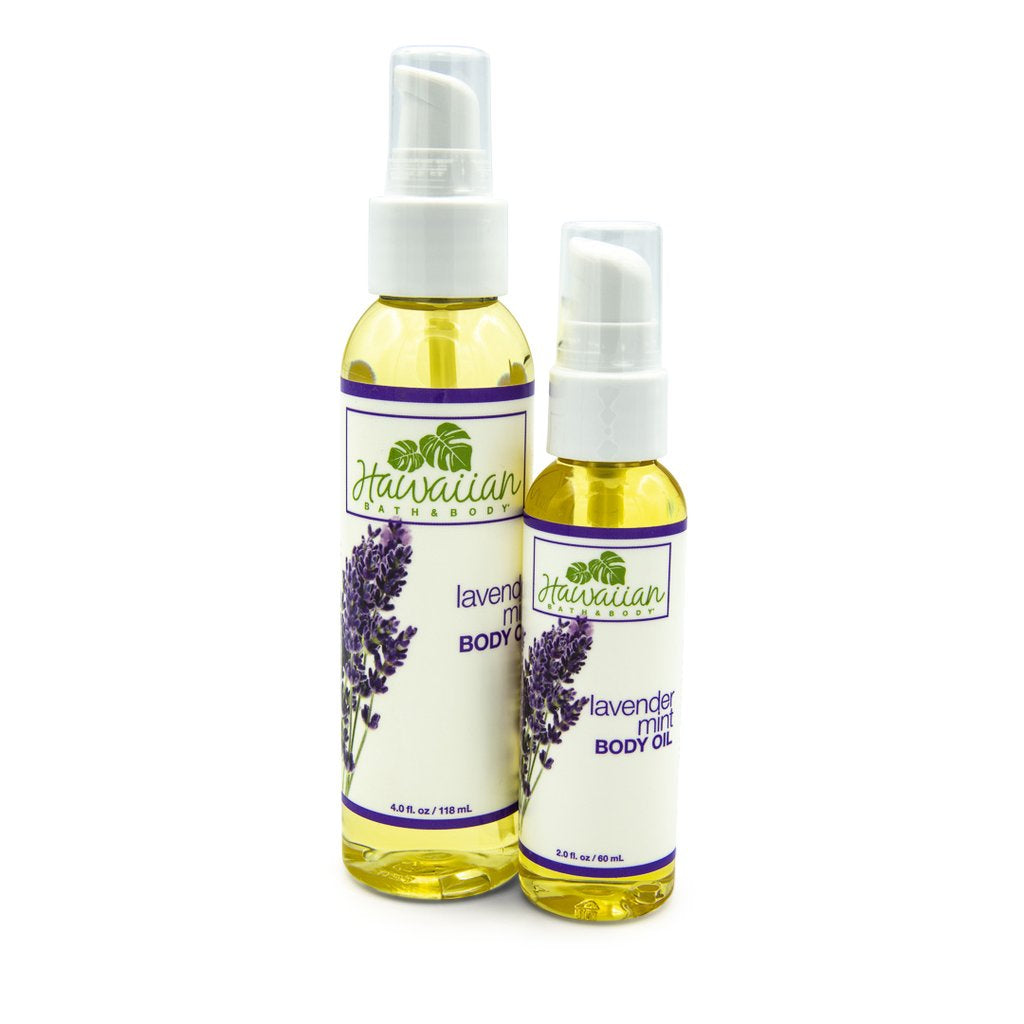 ハワイアン・バス・＆・ボディ・ラベンダーミント・ボディオイル Lavender Mint Body Oil | Hawaiian Bath & Body®